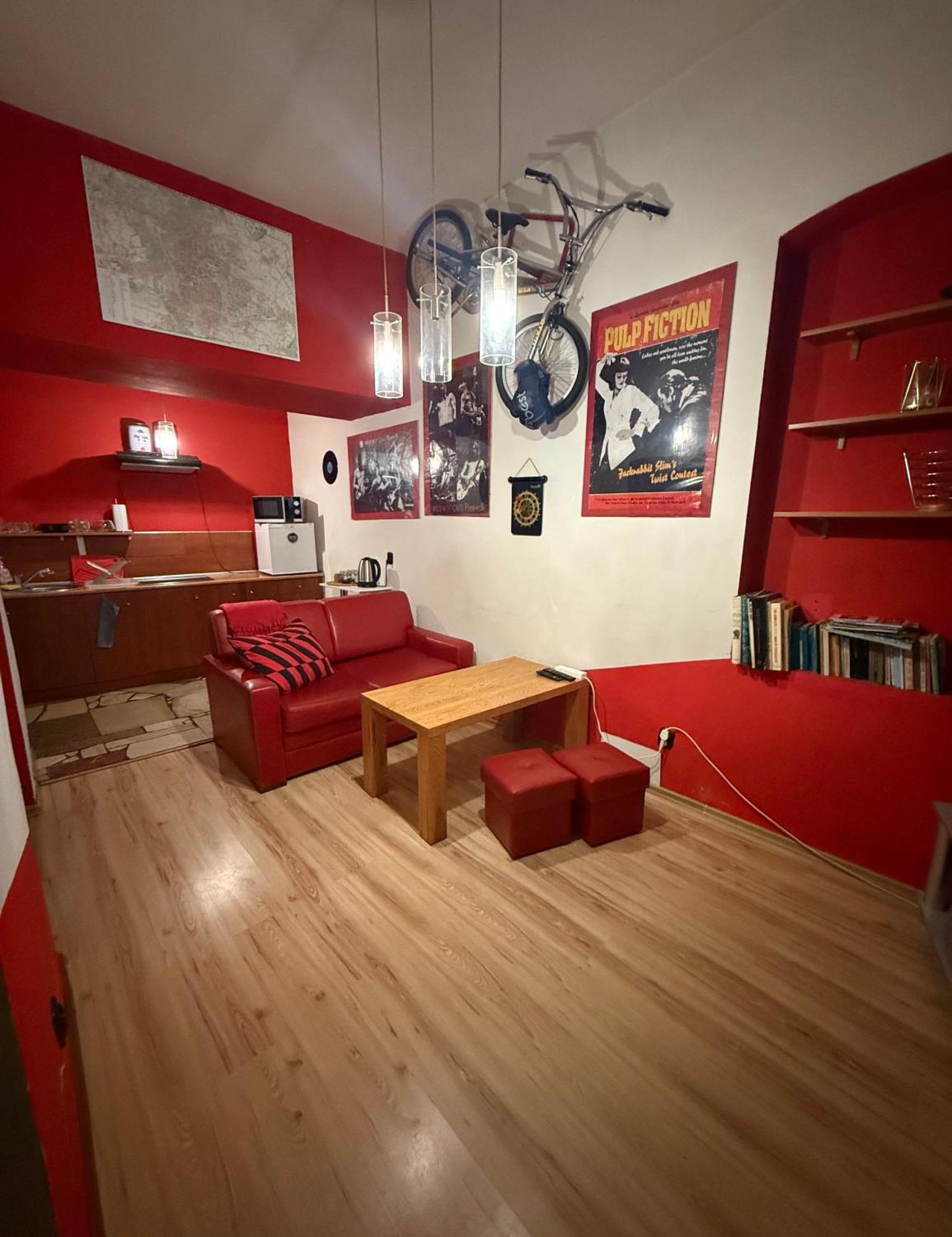 Studio Red And White Daire Łódź Dış mekan fotoğraf